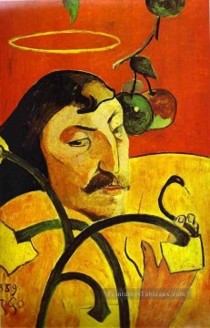 Caricature Autoportrait postimpressionnisme Primitivisme Paul Gauguin Peinture à l'huile